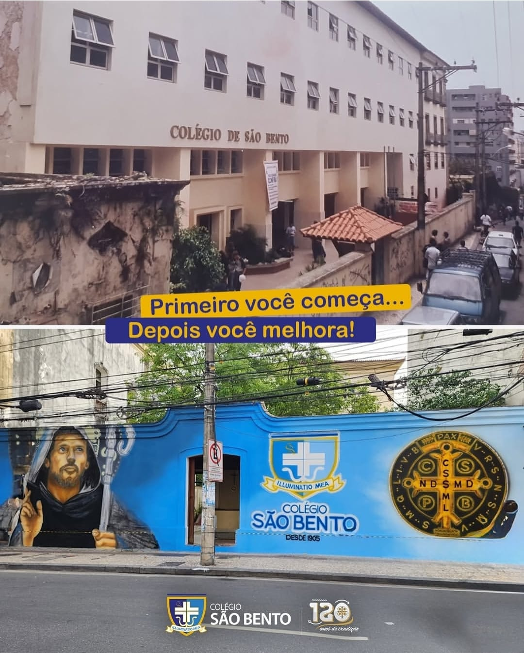 Fundação do Colégio São Bento
